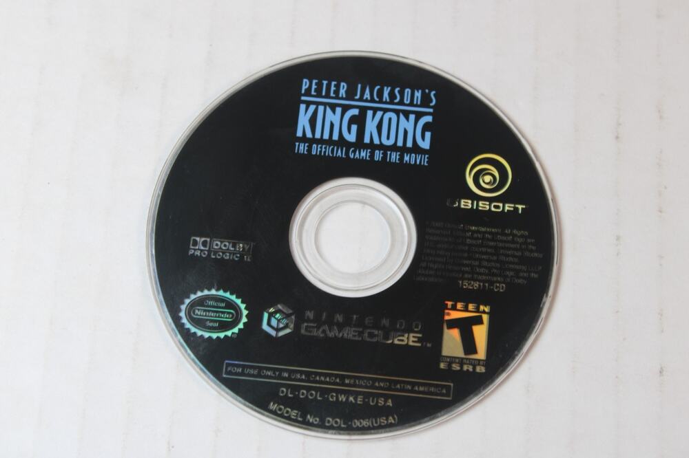 Peter Jackson's King Kong (Nintendo GameCube, 2005) Game Only, Tested/Works